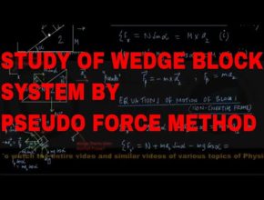 Study of Wedge Block System by Pseudo Force Method